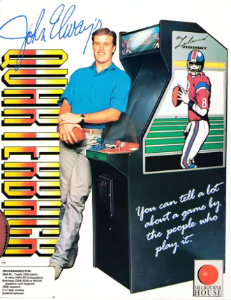 John Elway's Team Quarterback Game Cover