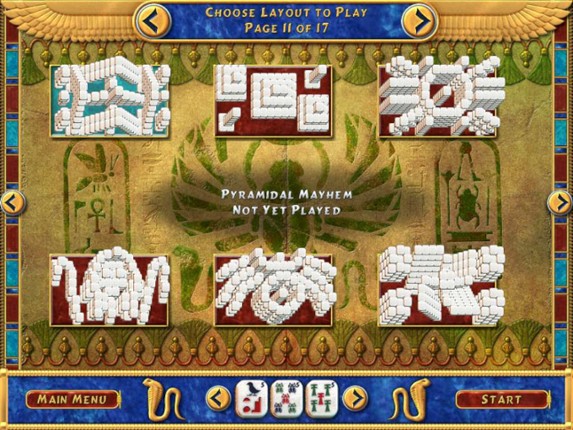 Luxor Mah Jong screenshot