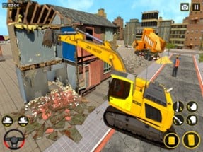 Modern Construction Excavator Image