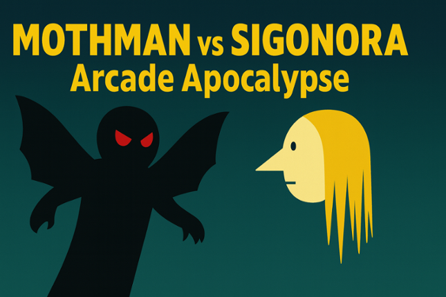MOTHMAN vs SIGONORA: Arcade Apocalypse Image