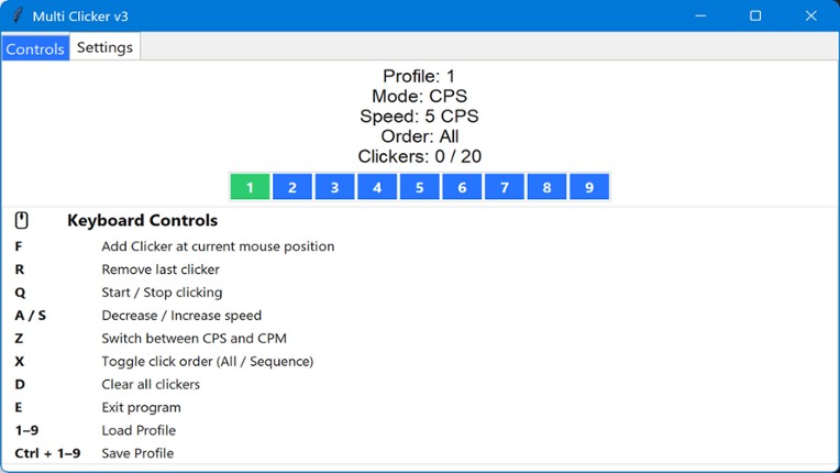 Multi Clicker screenshot