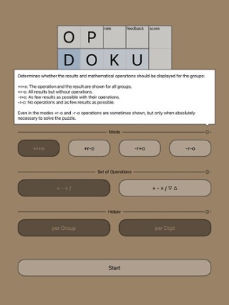 Opdoku = Calcudoku + Mathdoku Image