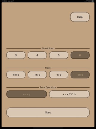 Opdoku = Calcudoku + Mathdoku Image
