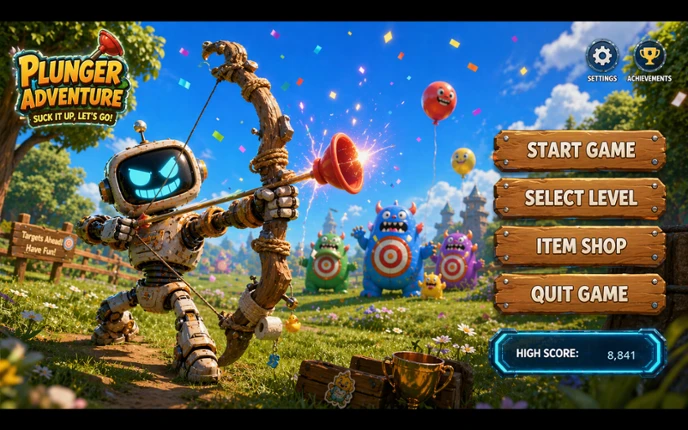 Plunger Archer: Wild Ranges Image