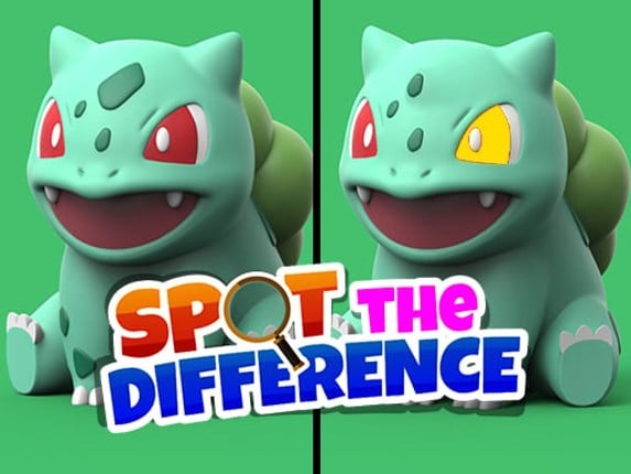 Pokimon Spot the differences Game Cover