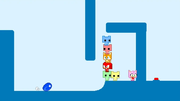 SONIC PICO PARK screenshot