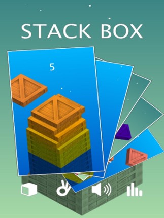 Stack Box - A free physical effect of the stacking of casual games screenshot