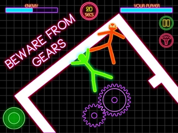 Stickman War Lightsaber Games screenshot