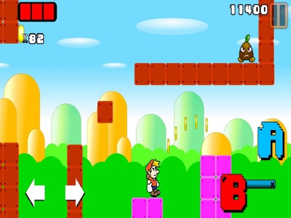 Super Adventures platform World - let it go ! screenshot