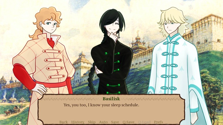 The Lady Knight and The Three Princes Image