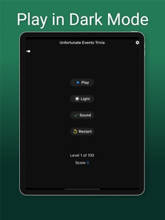 Unfortunate Events Trivia screenshot