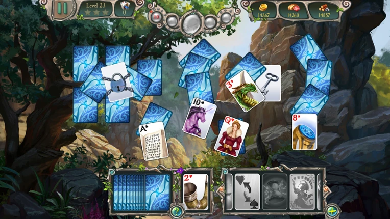 Avalon Legends Solitaire 3 screenshot