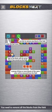 Blocks Next: Puzzle logic game screenshot