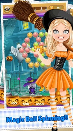 Bubble Spinner Funny Cat Pop Shooter - Addictive Puzzle Witch Action Games Image