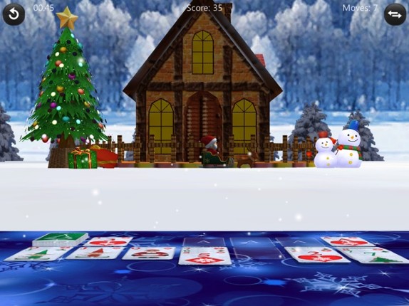 Christmas Solitaire screenshot