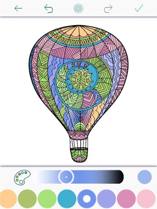 Color Therapy Coloring Pages screenshot