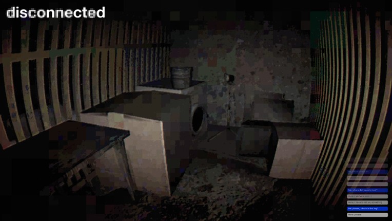 Disconnected screenshot