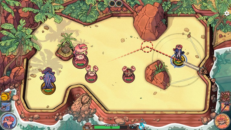 Flick Shot Rogues screenshot