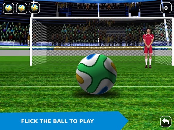 Flick Soccer 2016 Pro – Penalty Shootout Football Game screenshot