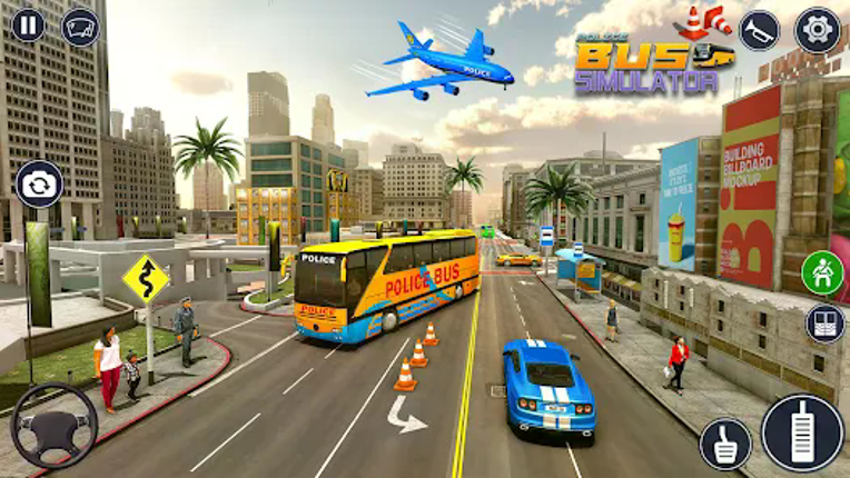 Police Bus Simulator Bus Games screenshot
