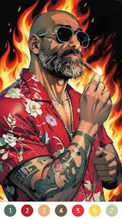 Rebel Gangster Coloring Pages Image