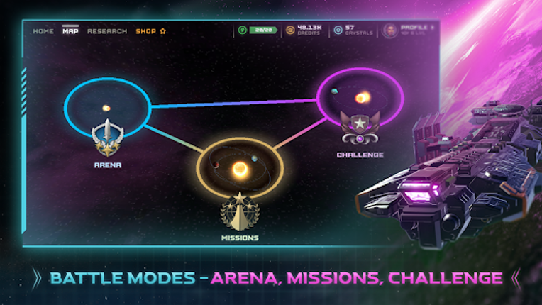 Galaxy Arena Space Battles screenshot