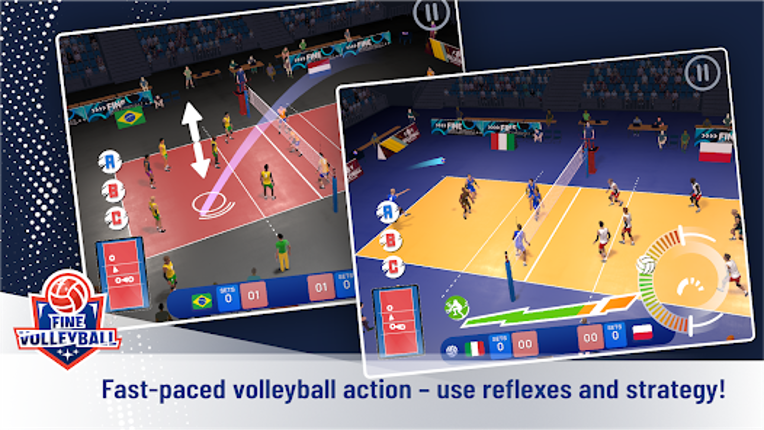 Fine Volleyball screenshot