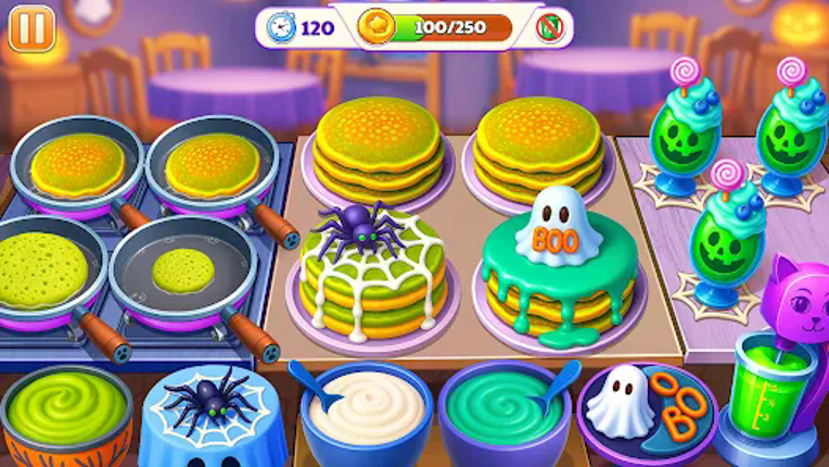 Halloween Cooking Madness Game screenshot