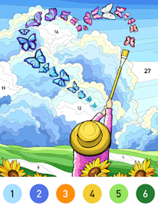 Heart Love Color By Number screenshot