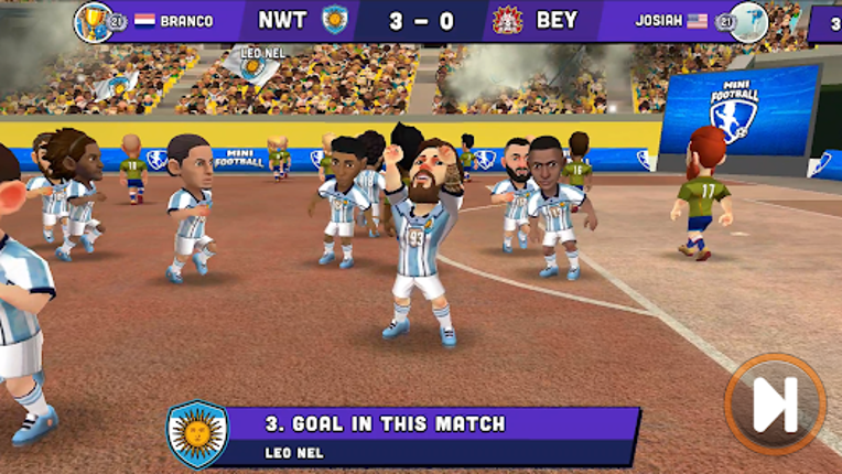 Mini Football - Soccer games screenshot