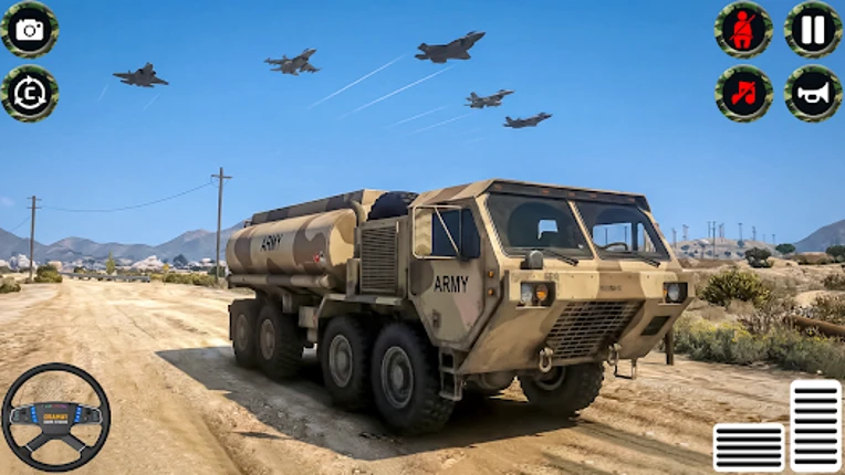 US Army Cargo Truck Driver screenshot