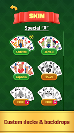 Big Card Solitaire screenshot