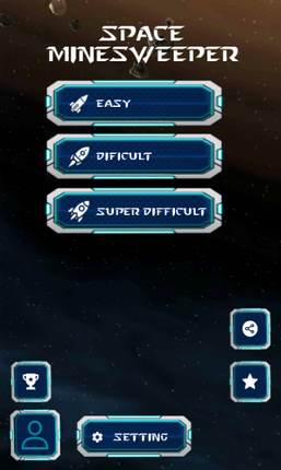 Space Minesweeper screenshot