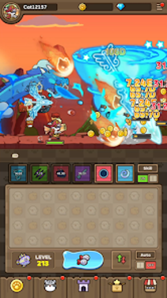 Cat Hero : Idle RPG screenshot