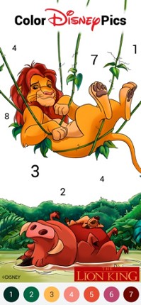 Happy Color by Numbers Game screenshot