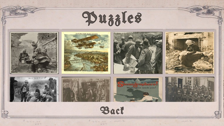 Historical Jigsaw Puzzle: World War I screenshot