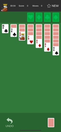 Klondike Solitaire. Patience Image
