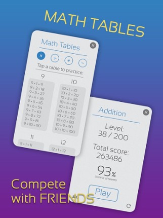 Mental Math Addition Games screenshot