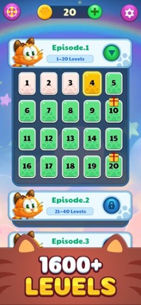Meow Cat: Match 3 Puzzle screenshot