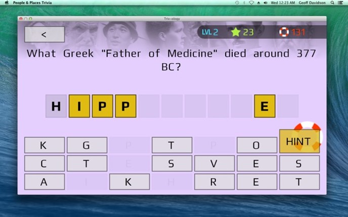 People &amp; Places Trivia screenshot