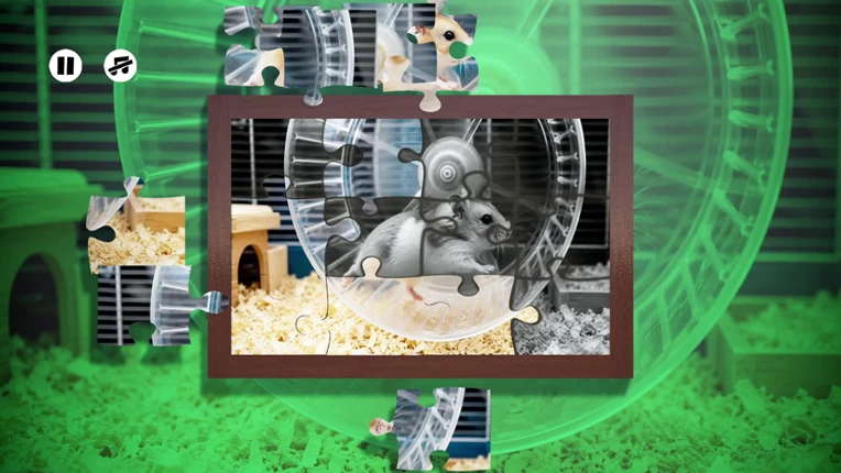 Puzzles Hamster Image