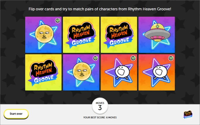 Rhythm Heaven Groove: Memory Match-Up Image