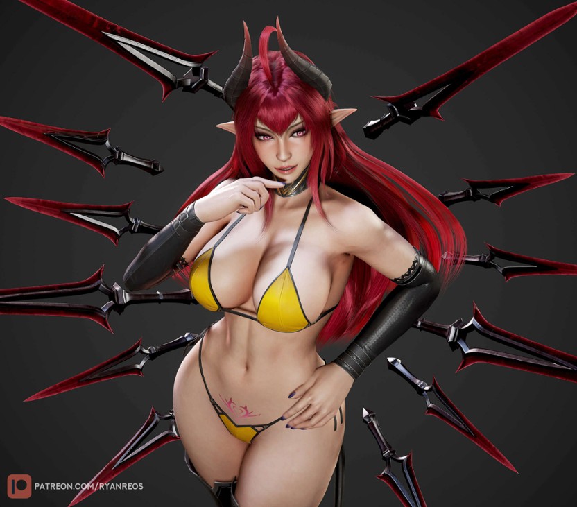 Games like Ryan Reos Girl 3 - Daemon Girl - Head Collector VR