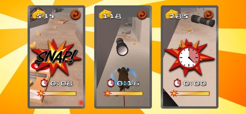 Snappy Mouse Run-Dizzy Running screenshot