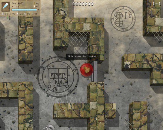 Spheres of Evil v0.7 (Demo) - Top-down action/RPG/puzzle/casual maze game screenshot