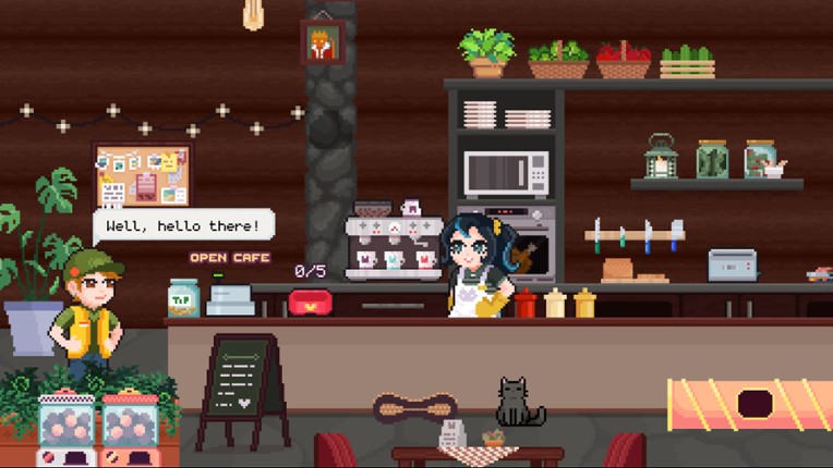 Supurr Cat Cafe: Sandwich Rush screenshot