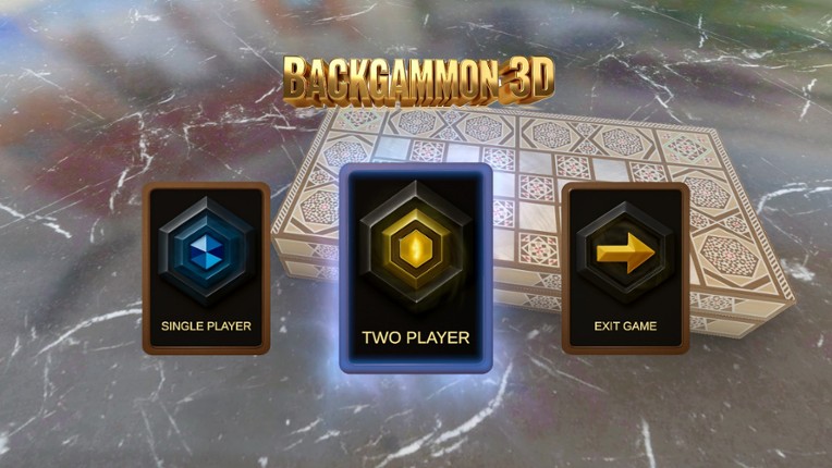 Backgammon 3D screenshot