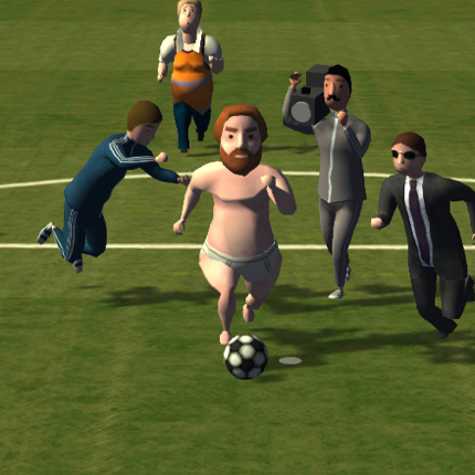 Football streaker! Guy Run simulation Game Cover