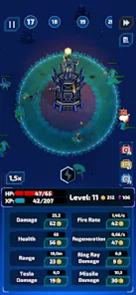 Space Defense: Idle Tower TD screenshot