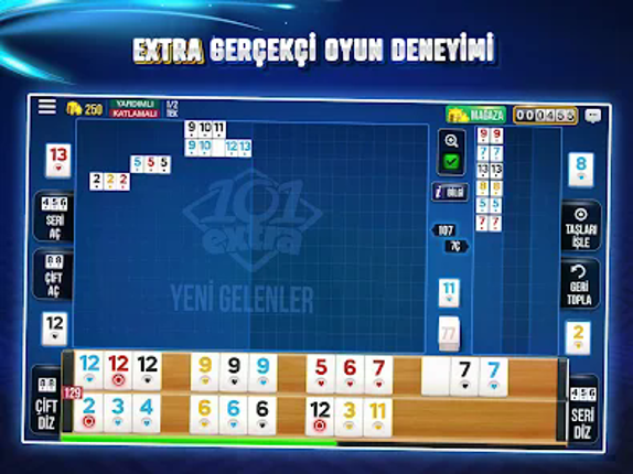 101 Yüzbir Okey Extra - Online screenshot